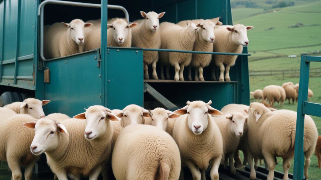 Los ganaderos y los transportistas españoles tratan de que Europa revise el nuevo reglamento de transporte animal.
